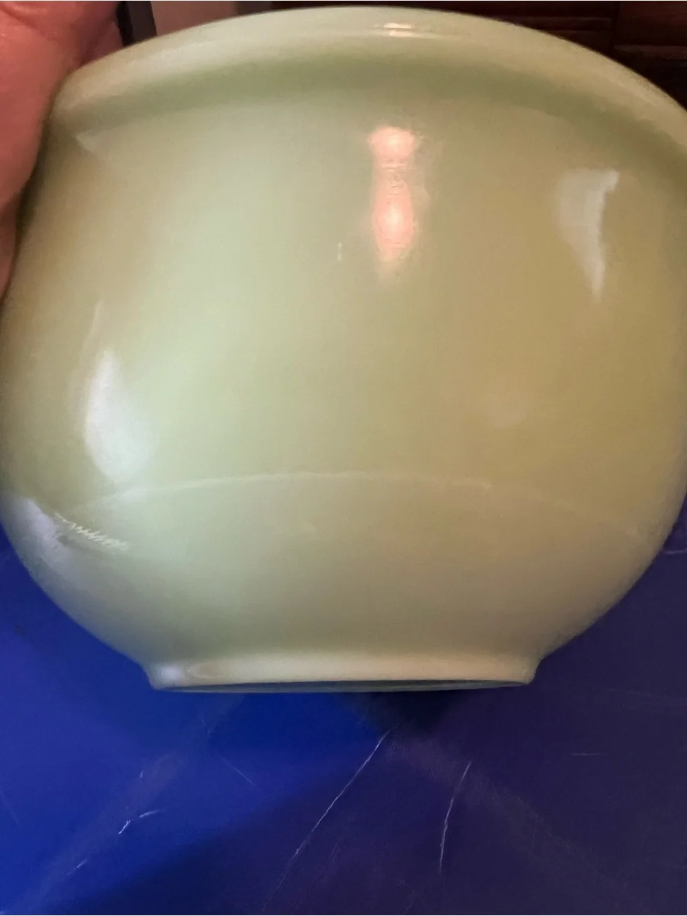 VINTAGE JADEITE MIXING BOWL